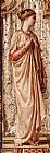 Standing female figure holding a vase by Albert Joseph Moore